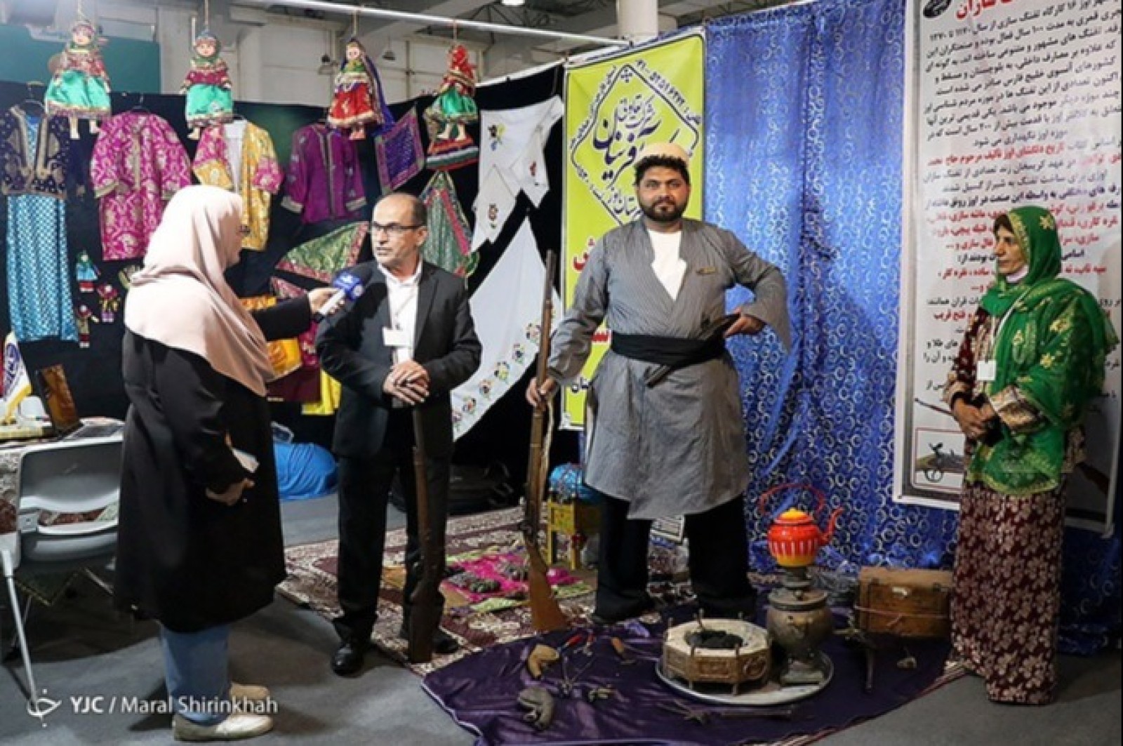 خبرگزاری بازتاب: تصاویری از نمایشگاه فرهنگ ایران زمین در جزیره کیش